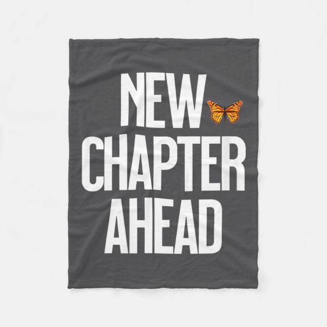 Women's New Chapter Ahead Monarch Butterfly New Be Fleecefilt (Framsidan)