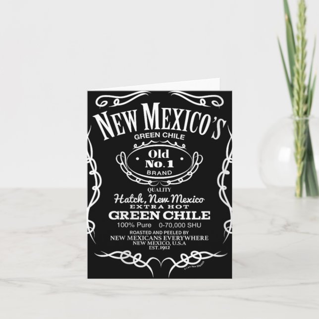 Womens New Mexico's Old No. 1 Hatch Green Chile No Kort (Framsida)