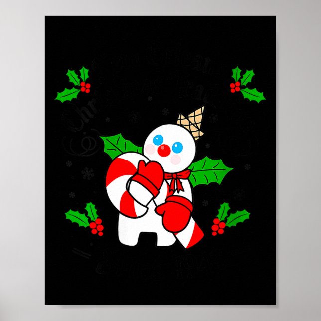 Womens New Orleans Mr Bingle Christmas Tradition S Poster (Framsidan)