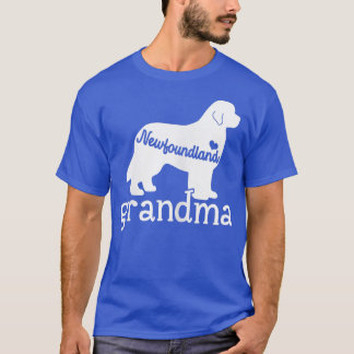 Womens Newfoundland Grandma Gifts Cute Newfoundlan T Shirt