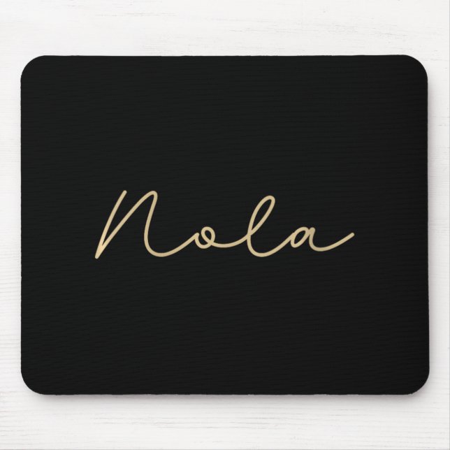 Womens Nola Cute New Orleans Womens Girls V-neck  Musmatta (Framsidan)