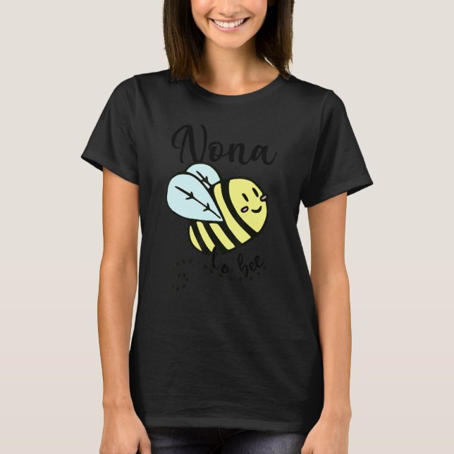 Womens Nona To Bee Family Matching T Shirt (Framsida)