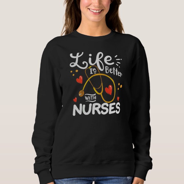 Womens Nurse T Shirt (Framsida)