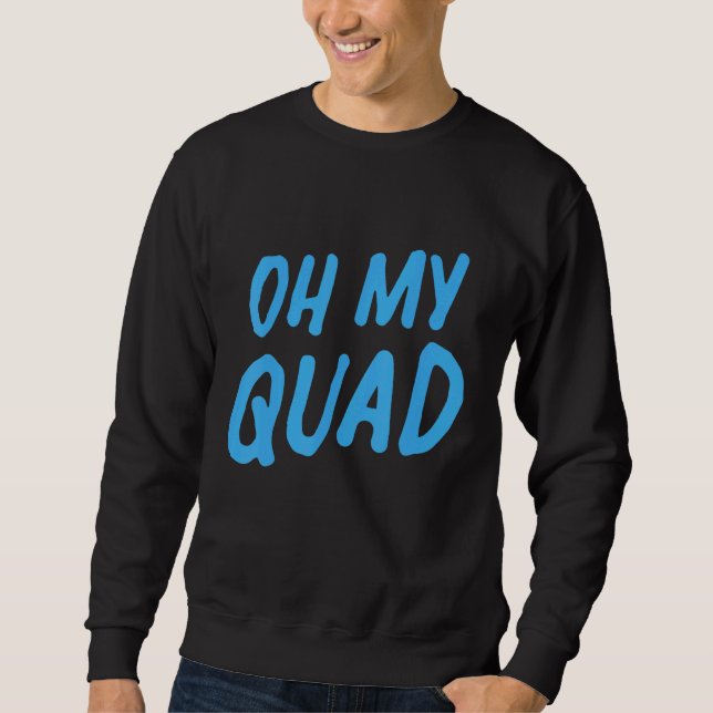 Womens Oh My Quad Lång Ärmad Tröja (Framsida)