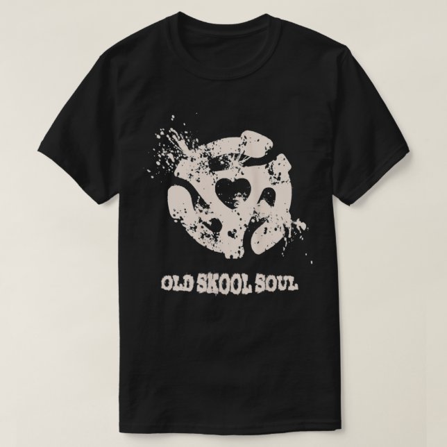 Womens Old school Soul T Shirt (Design framsida)
