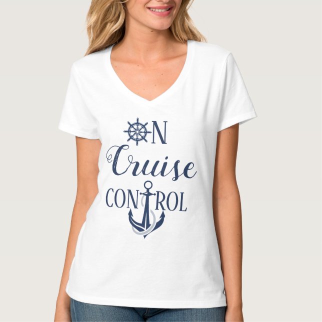 Women's On Cruise Control T-Shirt (Framsida)