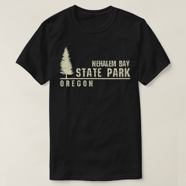 Womens Oregon Souvenir Gift for Nehalem Bay State T Shirt (Design framsida)