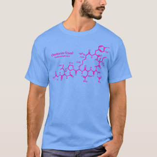 Womens Oxytocin Kärlek Hormone Chemistry Molecule T Shirt