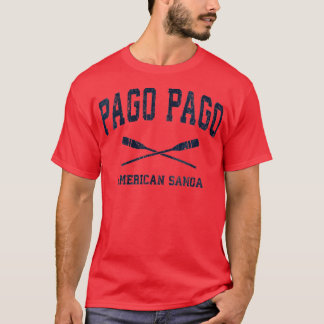 Womens Pago Pago American Samoa Vintage Nautical P T Shirt