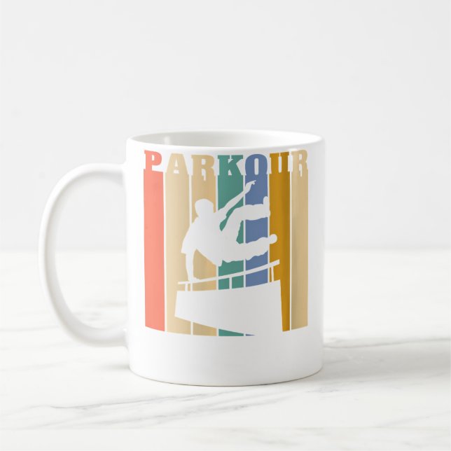 Womens Parkour Kaffemugg (Vänster)