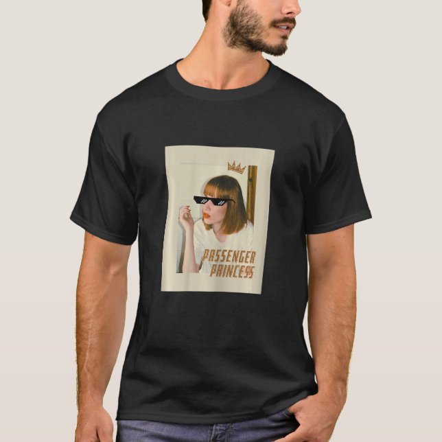 Womens Passenger Princess T Shirt (Framsida)