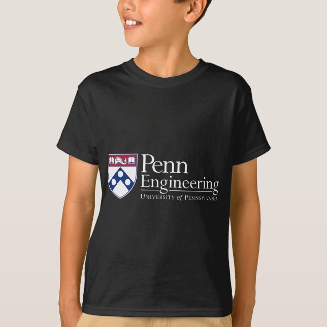Womens Penn Quakers Apparel School of Engineering T Shirt (Framsida)