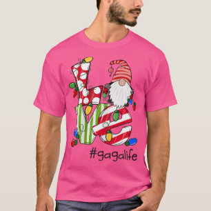 Womens Personlig Kärlek Gagalife Candy Gnome Chri T Shirt