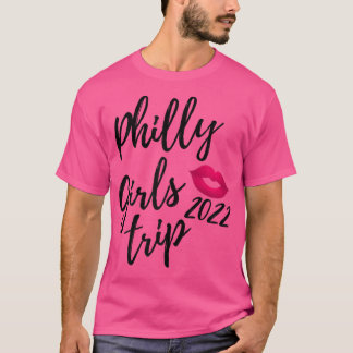 Womens Philly Girls Resa 2022 Philadelphia Vacatio T Shirt