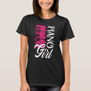 Womens Piano Girl Piano Player Pianist Piano T Shirt