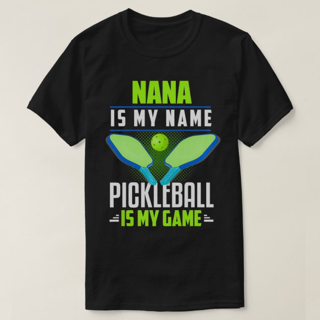 Womens Pickleball Grandma Nana Pickleball Gift Gr T Shirt (Design framsida)