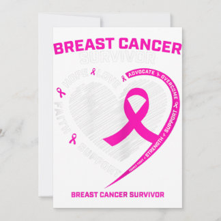 Womens Pink Breast Cancer Survivor Gifts Women Mom Meddelande