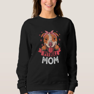 Womens Pitbull Mamma Pit Bull Dog 5 T Shirt