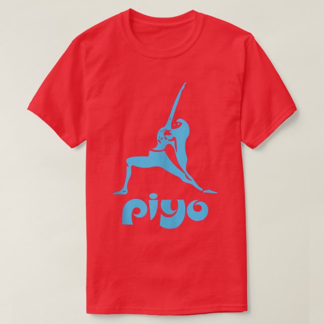 Womens Piyo ApparelFackel Womens Piyo Stretch 1 T Shirt (Design framsida)