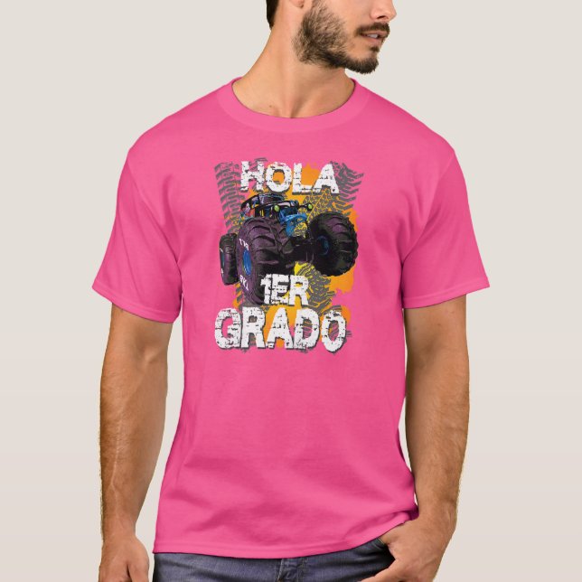 Womens Primer Dia De Escuela Maestra Spain 1 Gra T Shirt (Framsida)