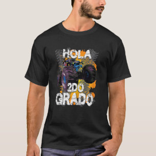 Womens Primer Dia De Escuela Maestra Spanska 2 Gra T Shirt