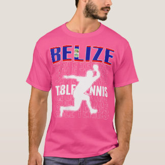 Womens Proud Belize Bord Tennis Älskare Jersey - B T Shirt