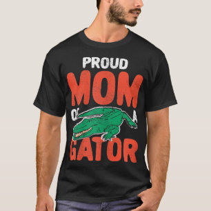 Womens Proud Gator Mamma Crokodile Costume Alligat T Shirt