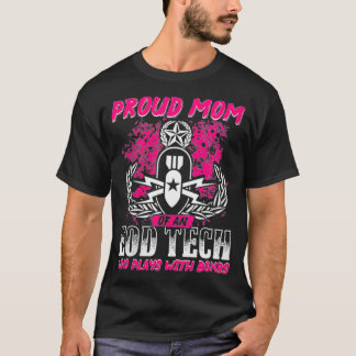 Womens Proud Mamma från EOD Eplosive Ordnance Disp T Shirt