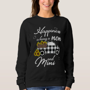 Womens Proud Mamma och Mimi Solros Grandma Cute C T Shirt