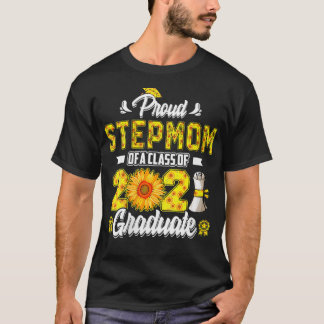 Womens Proud Stepmamma i klass 2021 Student S T Shirt