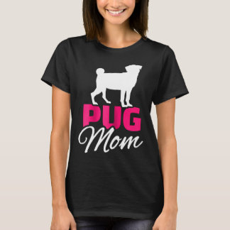 Womens Pug Mamma T Shirt