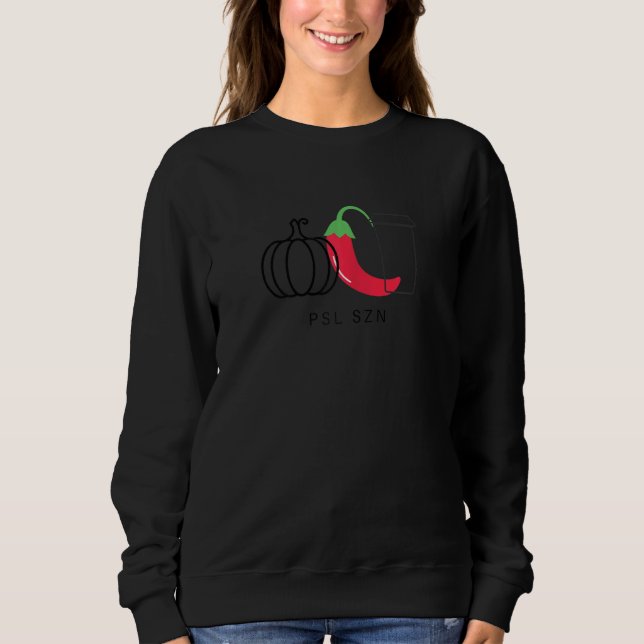 Womens Pumpkin Spiced Latte Season for Fall Autumn T Shirt (Framsida)
