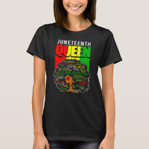 Womens Queen Afro Melanin Black Girl, G T Shirt