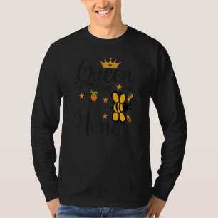 Womens Queen Bee Black Girl Magic Melanin Women Af T Shirt