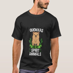 Womens Quokka Spirit Animal Australian Kangaroo Wi T Shirt