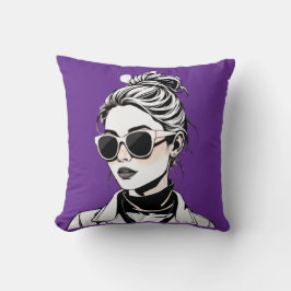 Womens Raiders - Att styra världen, tjejer stil! Kudde