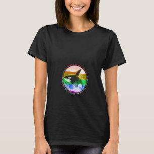 Womens Rainbow Orca Killer Whale Earth Activist Mo T Shirt