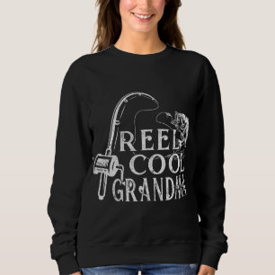 Womens Reel Coola Grandma Fishing Vintage RetroMot T Shirt