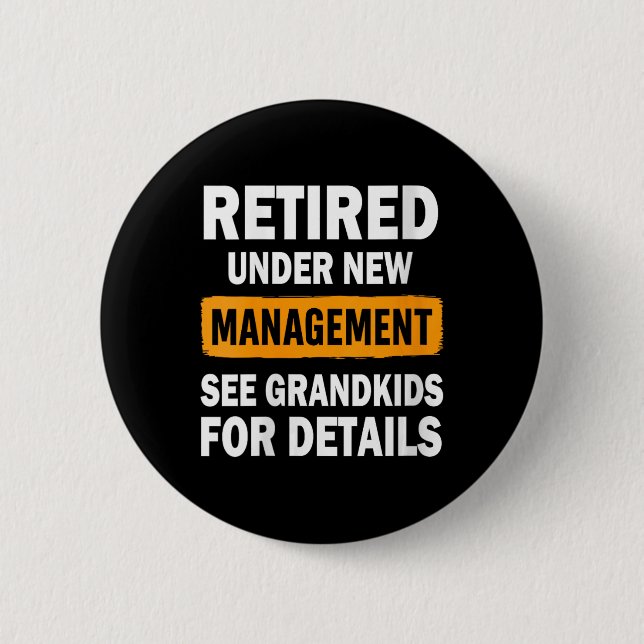 Womens Retired Under New Management See Grandkids  Knapp (Framsida)