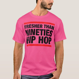 Womens Retro Old school 90S Hip hop T Shirt