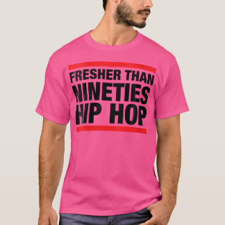 Womens Retro Old school 90S Hip hop T Shirt