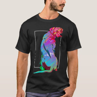 Womens Rhodesian Ridgeback Hund Animal Lover Pet O T Shirt