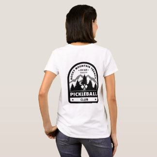 Womens Rocky Mountain Trench Pickleball Klubb T Shirt