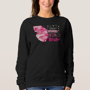 Womens Rosa Camo Mamma Mamma Mamma Bruh Butterfly T Shirt