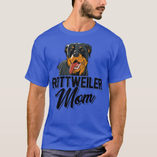 Womens Rottweiler Mamma Hundägare Hundar Walking H T Shirt
