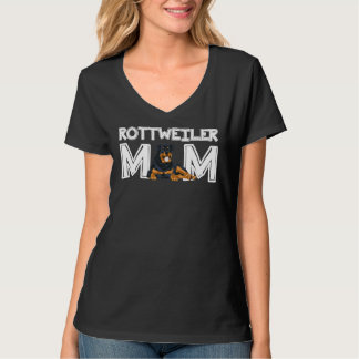 Womens Rottweiler Mamma Mor S Day Rottweiler T Shirt
