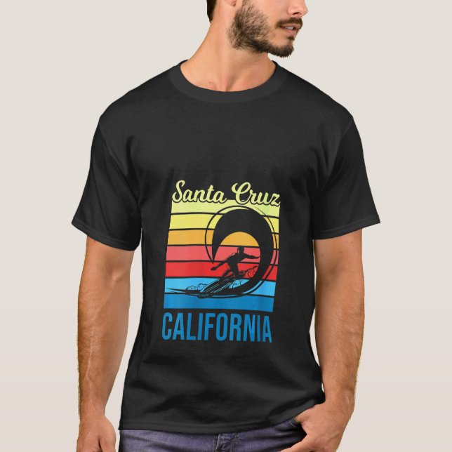 Womens Santa Cruz California Santa Cruz T Shirt (Framsida)
