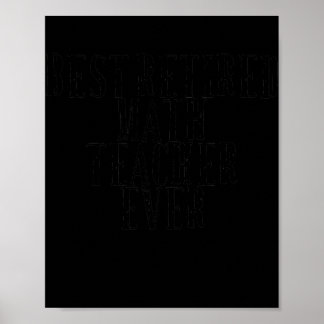 Womens Sarcastic Funny som säger bäst pensionerad Poster