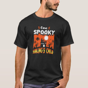 Womens Scary Spooky Halloween Haunted Castle Night T Shirt