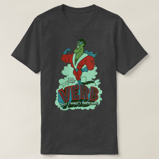 Womens Schoolhouse Sten Verb VNeck T Shirt (Design framsida)